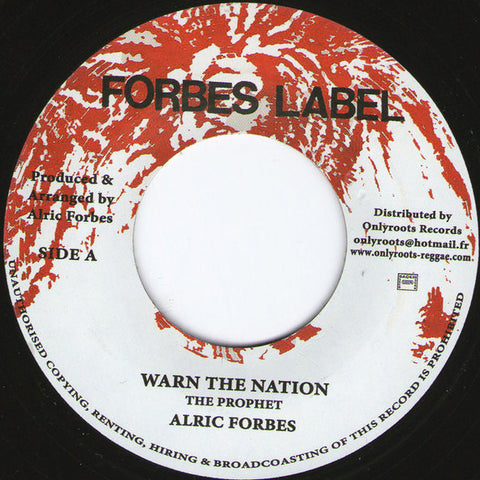 Alric Forbes - Warn The Nation