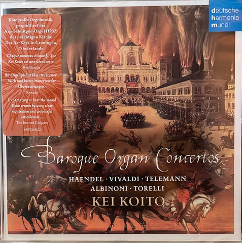 Kei Koïto - Baroque Organ Concertos