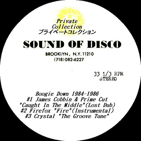 Sound Of Disco - Boogie Down 1984-86