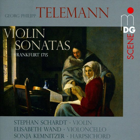 Georg Philipp Telemann - Stephan Schardt, Elisabeth Wand, Sonja Kemnitzer - Violin Sonatas Frankfurt 1715