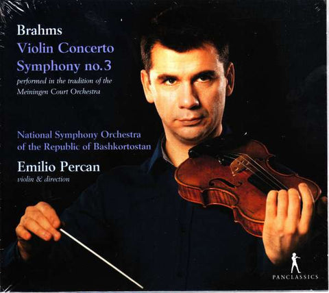 Brahms, National Symphony Orchestra Of The Republic Of Bashkortostan, Emilio Percan - Violin Concerto; Symphony No. 3