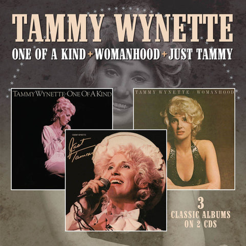 Tammy Wynette - One Of A Kind + Womanhood + Just Tammy