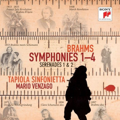 Brahms, Mario Venzago, Tapiola Sinfonietta - Symphonies Nos. 1-4 / Serenades