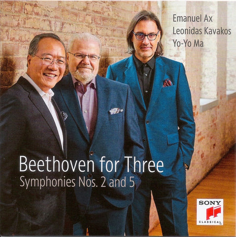 Emanuel Ax, Leonidas Kavakos, Yo-Yo Ma, Beethoven - Beethoven for Three - Symphonies Nos. 2 and 5