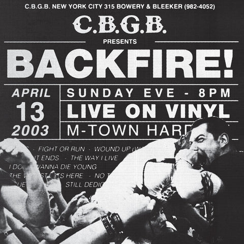 Backfire! - Live At CBGB's