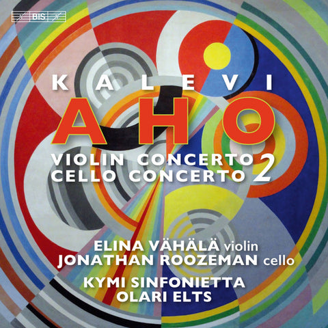 Kalevi Aho, Elina Vähälä, Jonathan Roozeman, Kymi Sinfonietta, Olari Elts - Violin Concerto No. 2 / Cello Conserto No. 2