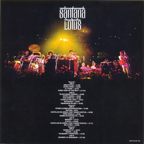 Santana - Lotus (Complete Edition)