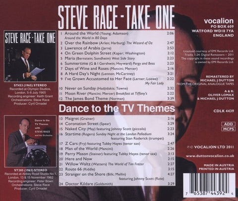 Steve Race - Take One / Dance To The TV Themes