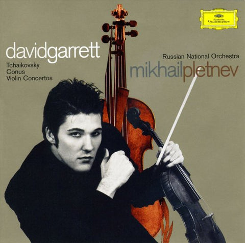 David Garrett, Mikhail Pletnev, Russian National Orchestra - Tchaikovsky, Conus - Violin Concertos