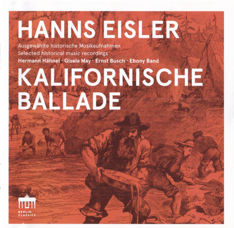 Hanns Eisler - Kalifornische Ballade