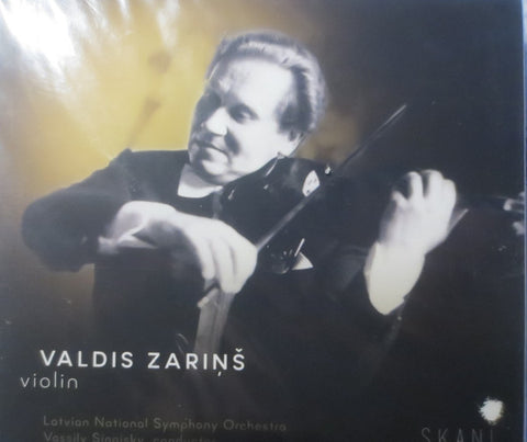 Valdis Zariņš - Latvian National Symphony Orchestra Conductor Vassily Sinaisky - Violin