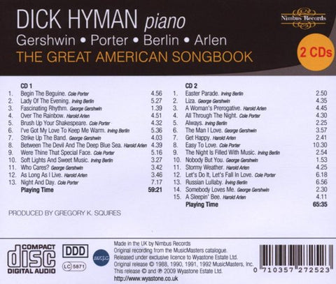 Dick Hyman - The Great American Songbook