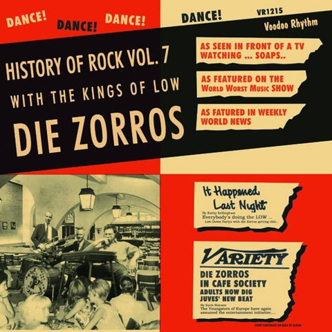 Die Zorros - History Of Rock Vol. 7