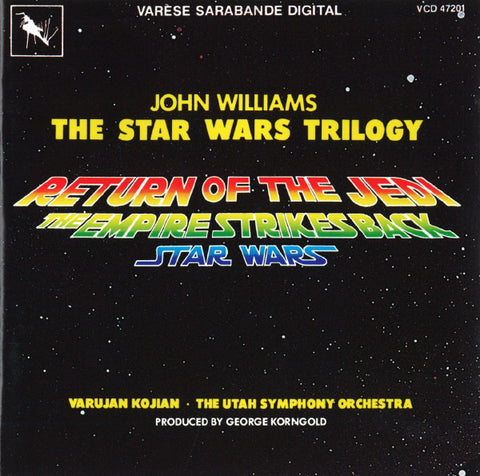 John Williams, Varujan Kojian, The Utah Symphony Orchestra - The Star Wars Trilogy