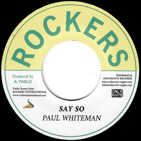 Paul Whiteman - Say So