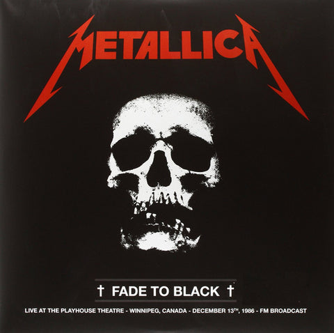 Metallica - Fade to Black - Live At The Playhouse Theatre - Winnipeg, Canada December 13th, 1986 - FM Broadcast