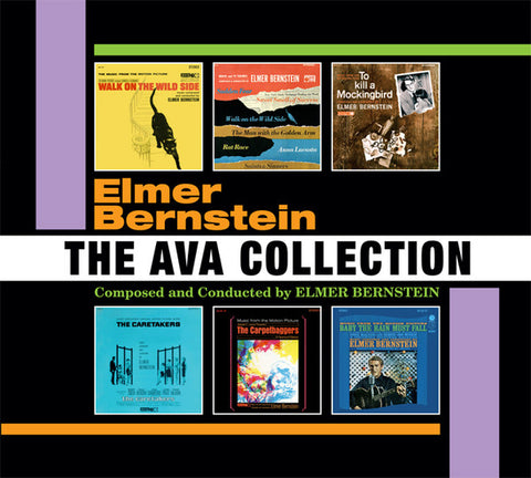 Elmer Bernstein - The AVA Collection: Walk On The Wild Side / The Carpetbaggers / The Caretakers / Baby The Rain Must Fall / To Kill A Mockingbird / Movie And TV Themes