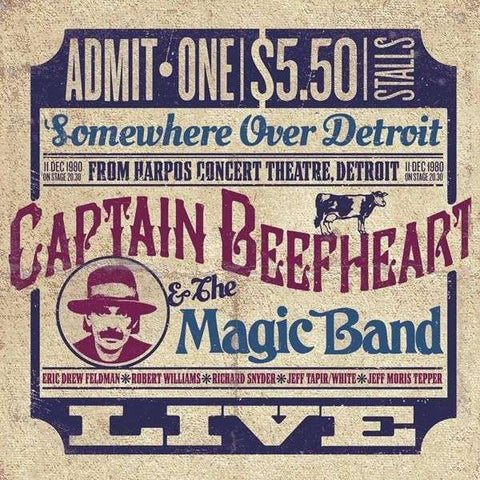 Captain Beefheart & The Magic Band, - Somewhere Over Detroit