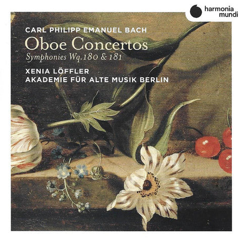Carl Philipp Emanuel Bach, Xenia Löffler, Akademie Für Alte Musik Berlin - Oboe Concertos, Symphonies Wq. 180 & 181