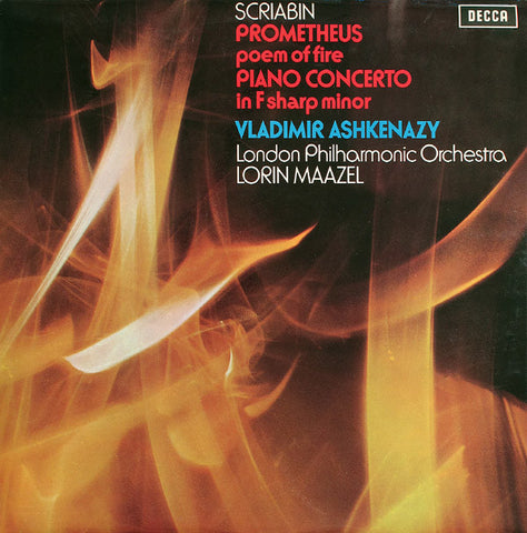 Scriabin, Vladimir Ashkenazy, London Philharmonic Orchestra, Lorin Maazel - Prometheus - The Poem Of Fire / Piano Concerto In F Sharp Minor