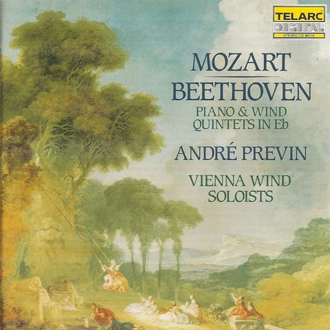 Mozart / Beethoven, André Previn, Vienna Wind Soloists - Piano & Wind Quintets In Eb