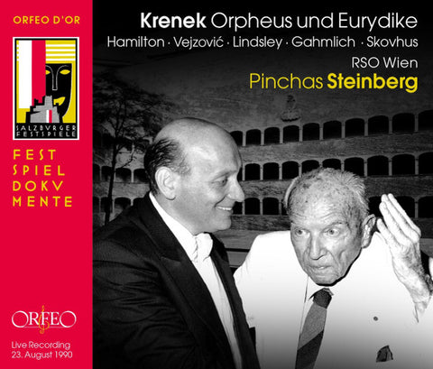 Krenek, Hamilton · Vejzovic · Lindsley · Gahmlich · Skovhus · ORF- Symphonieorchester Wien, Pinchas Steinberg - Orpheus Und Eurydike