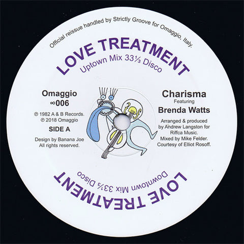 Charisma Featuring Brenda Watts - Love Treatment
