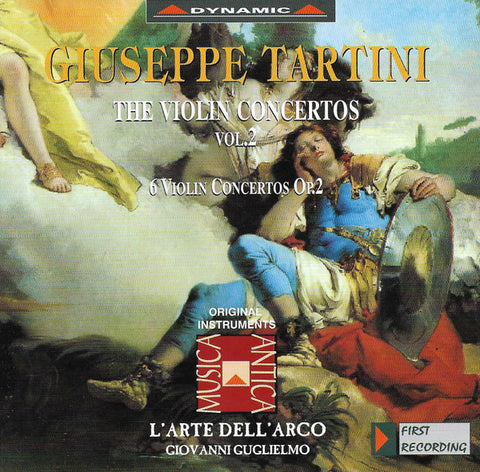 Giuseppe Tartini, L'Arte Dell'Arco - The Violin Concertos Vol.2 - 6 Violin Concertos Op.2