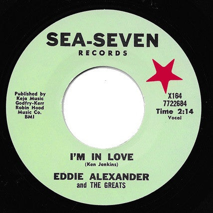 Eddie Alexander And The Greats - I'm In Love / Like-What's Happenin