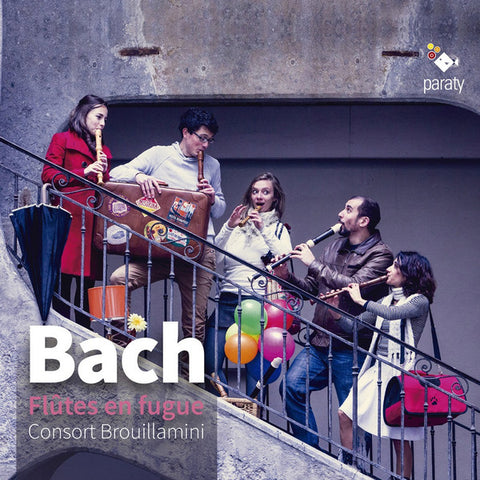 Bach, Consort Brouillamini - Flûtes En Fugue