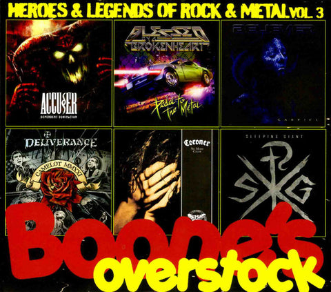 Various - Heroes & Legends Of Rock & Metal Vol. 3