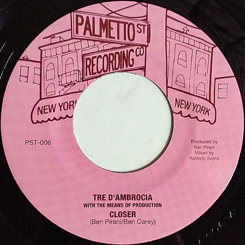 Tre D'Ambrocia With The Means of Production - Closer / Love Is Gonna Let You Down