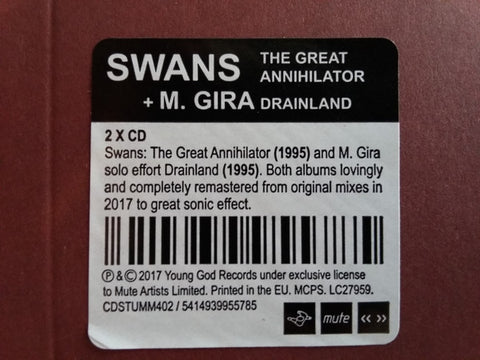 Swans - The Great Annihilator / Drainland