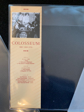 Colosseum - BBC 1969 - 1970