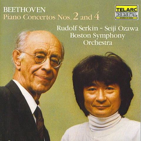 Beethoven / Rudolf Serkin, Boston Symphony Orchestra, Seiji Ozawa - Piano Concerto No. 2 • Piano Concerto No. 4