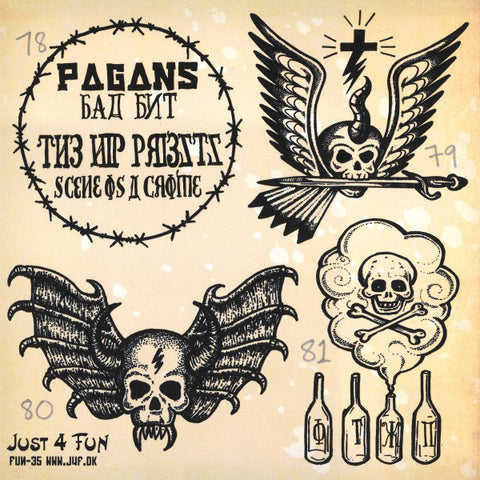 Pagans / The Hip Priests - Bad Bet / Scene Is A Crime