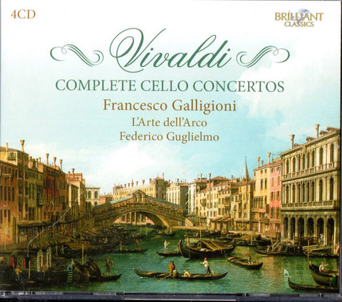 Antonio Vivaldi, Federico Guglielmo, Francesco Galligioni, L'Arte Dell'Arco - Complete Cello Concertos