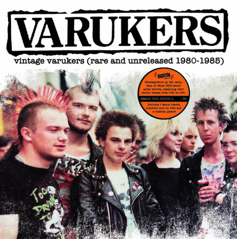The Varukers - Vintage Varukers - Rare And Unreleased - 1980 - 1985