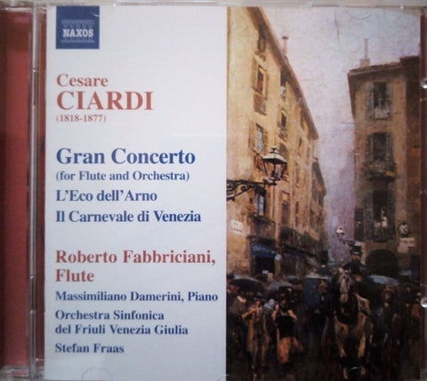 Cesare Ciardi, Roberto Fabbriciani, Massimiliano Damerini, Orchestra Sinfonica Del Friuli Venezia Giulia, Stefan Fraas - Music For Flute