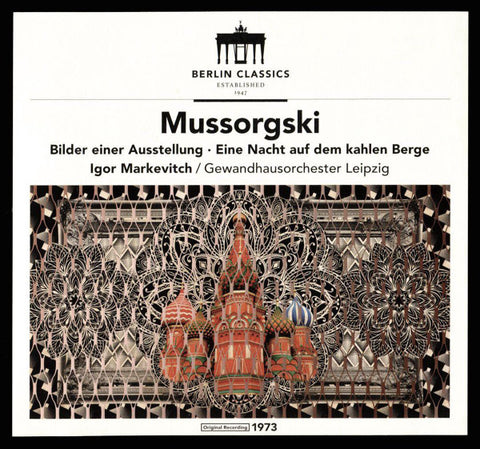 Mussorgski - Gewandhausorchester Leipzig, Igor Markevitch - Bilder Einer Ausstellung / Eine Nacht Auf Dem Kahlen Berge