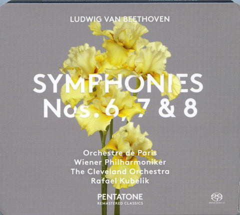 Ludwig van Beethoven, Orchestre De Paris, Wiener Philharmoniker, The Cleveland Orchestra, Rafael Kubelik - Symphonies Nos. 6, 7 & 8
