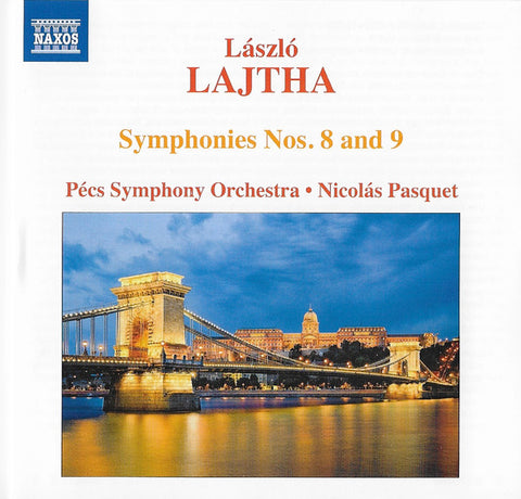 László Lajtha, Pécs Symphony Orchestra, Nicolás Pasquet - Orchestral Works, Vol. 6 - Symphonies Nos. 8 And 9