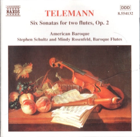 Telemann: - Six Sonatas For Two Flutes, Op. 2