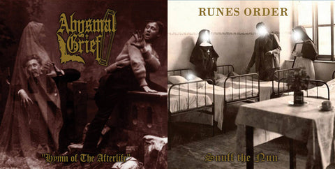 Abysmal Grief, Runes Order - Hymn Of The Afterlife / Snuff The Nun