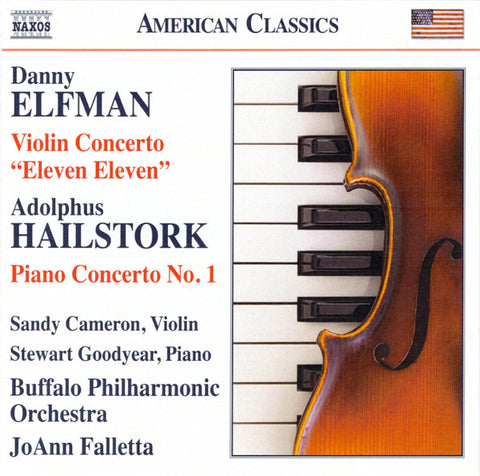 Danny Elfman, Adolphus Hailstork, Sandy Cameron, Stewart Goodyear, Buffalo Philharmonic Orchestra, JoAnn Falletta - Elfman • Hailstork: Concertos