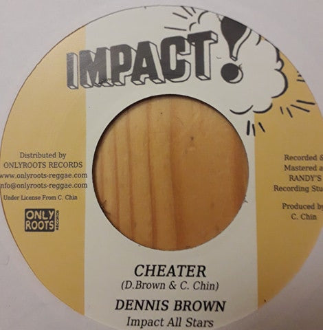 Dennis Brown / Tommy McCook - Cheater / Harvest In The East