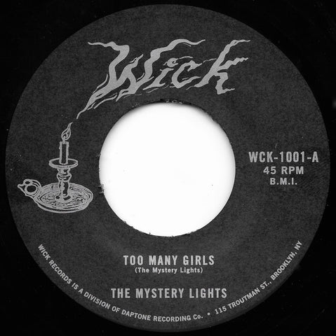 The Mystery Lights - Too Many Girls