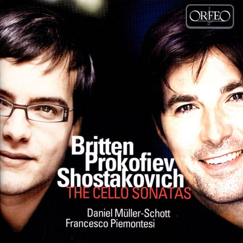 Britten / Prokofiev / Shostakovich, Daniel Müller-Schott, Francesco Piemontesi - The Cello Sonatas
