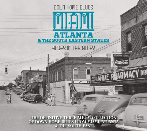 Various - Down Home Blues - Miami - Atlanta & The South Eastern States - Blues In The Alley