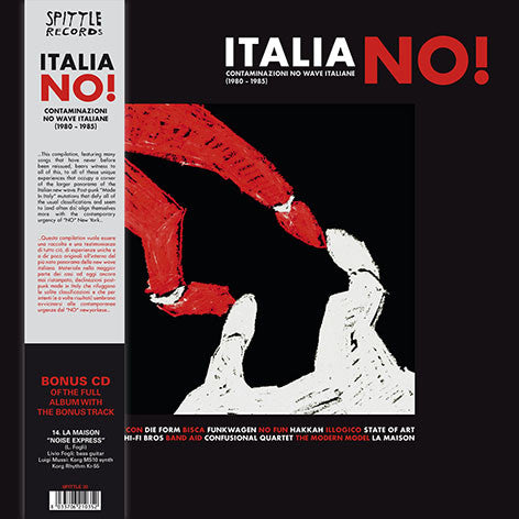 Various, - Italia No!  Contaminazioni No Wave Italiane (1980 - 1985)